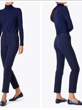 Tory Burch Vanner Pant (navy ankle) Women’s Pants Size 4